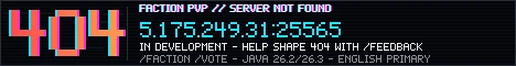 404 Server NotFound banner