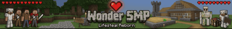 Wonder SMP server banner