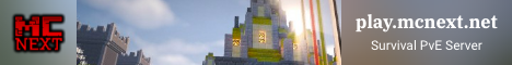 MCNEXT server banner