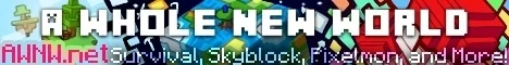 A Whole New World banner